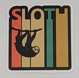 Sloth Sticker
